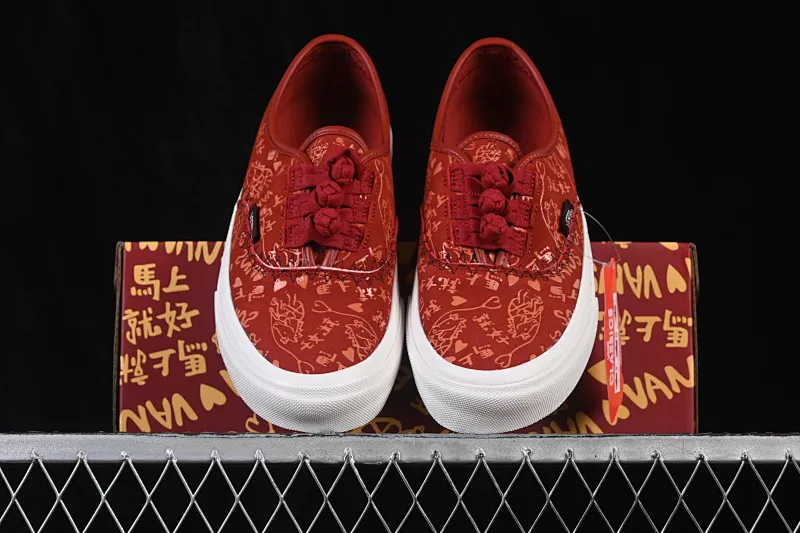All categories Vans Vans series Vans Low Vans Authentic Year of the Horse limited low-top casual skateboard shoes VN000Z3UHRU